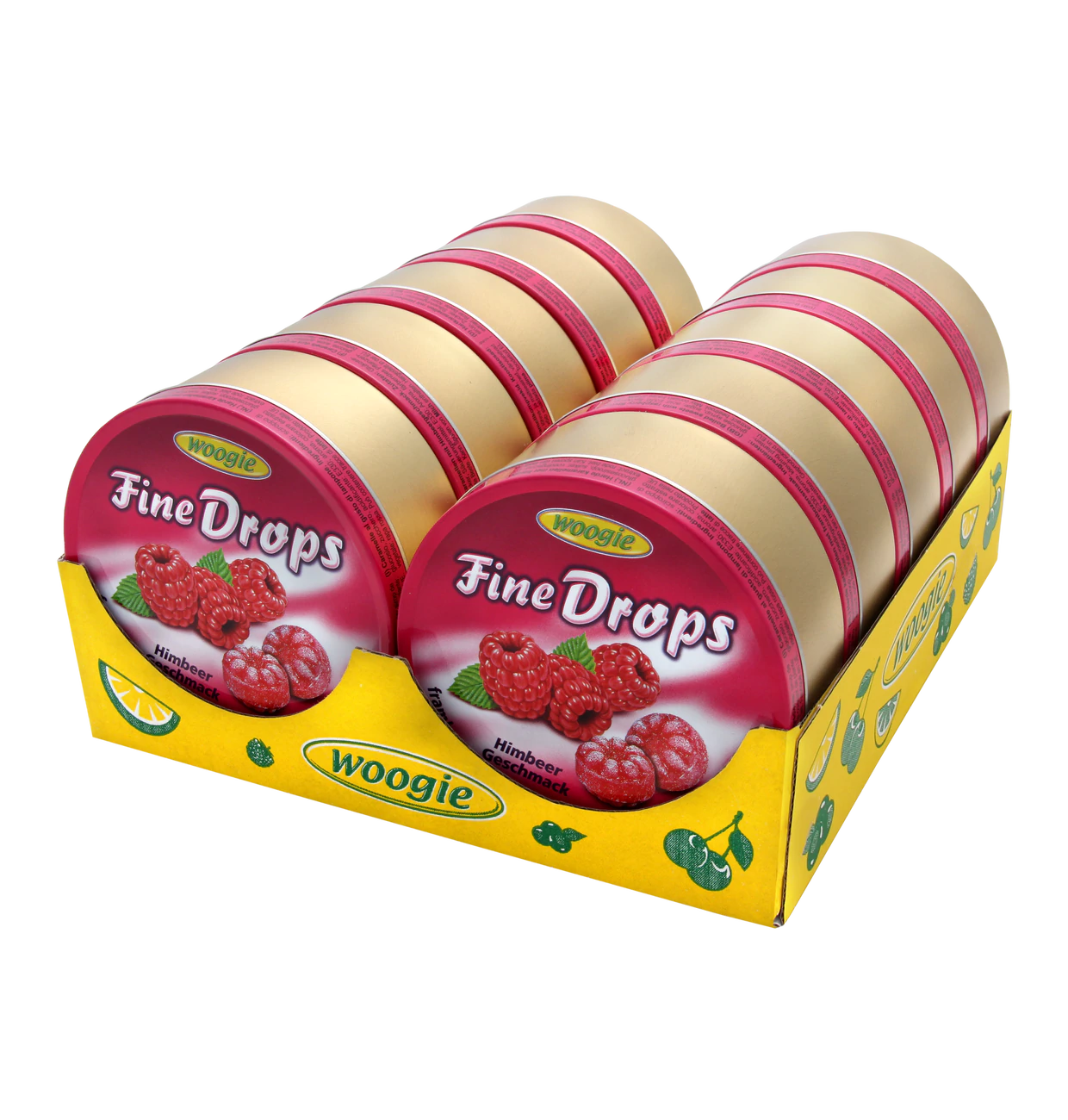 Woogie Bonbons mit Himbeergeschmack 175g Hartkaramellen