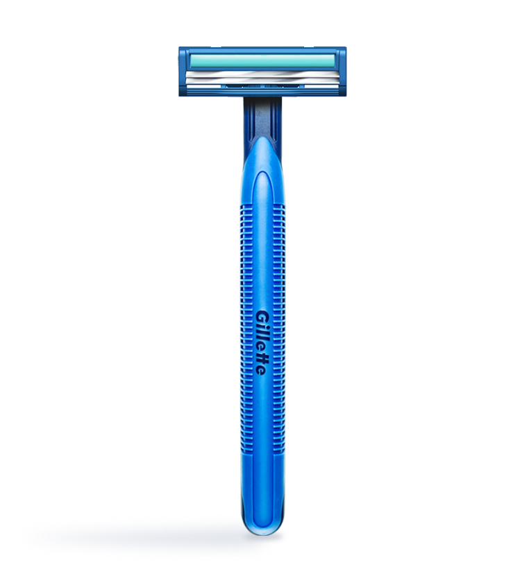 GILLETTE Gillette Blue II Plus Einwegrasierer 5 Stück Rasierklingen Einwegrasierer Kosmetik