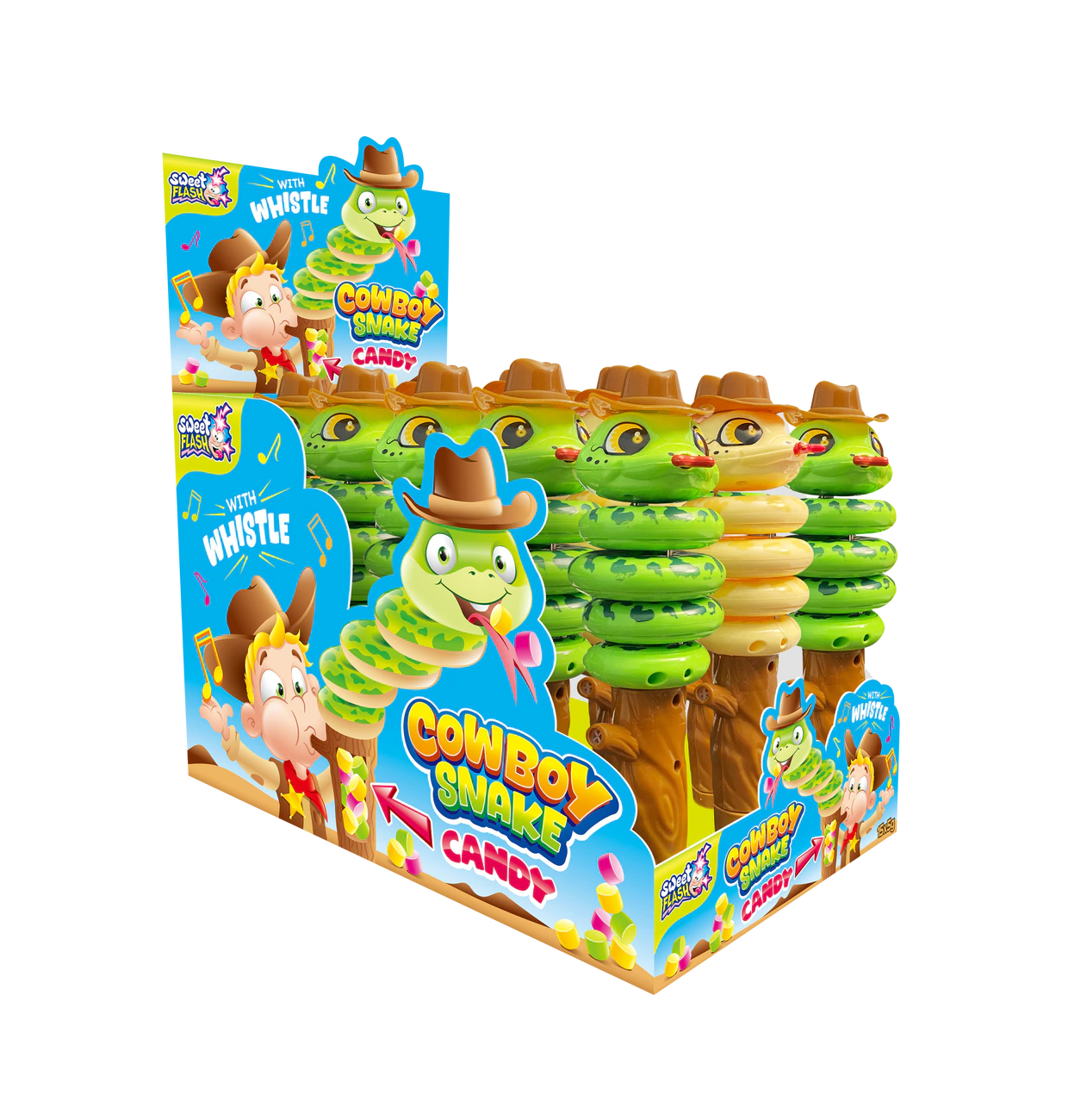 Cowboy Snake Candy mit Pfeife