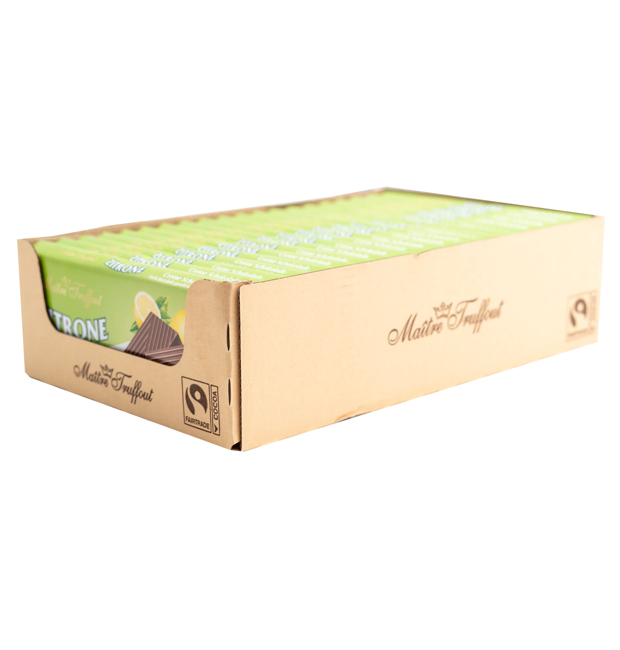 Maître Truffout Cremeschokolade Zitrone 100g