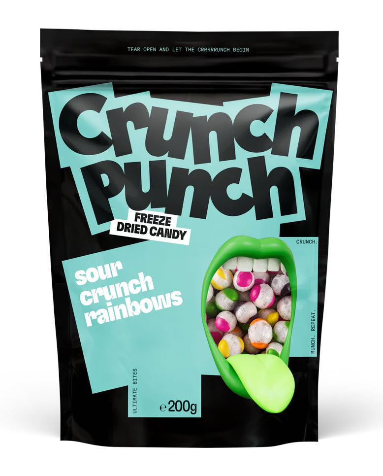 Crunch Punch Sour Crunch Rainbow 50g