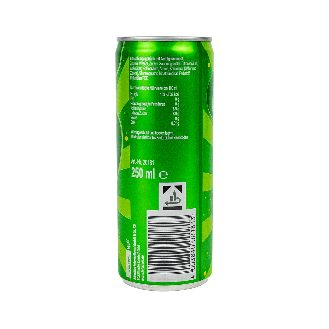 Hitschies Saure Drachenzungen brizzl Brause Apfel 250 ml - Candyshop.ch