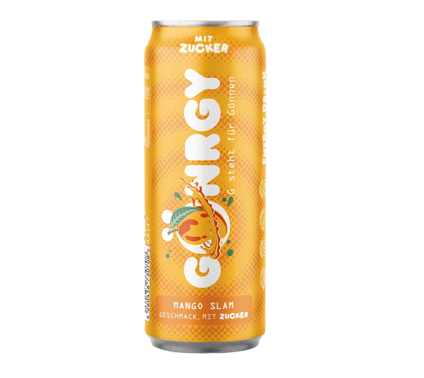 Gönrgy Mango Slam mit Zucker Dose 500ml