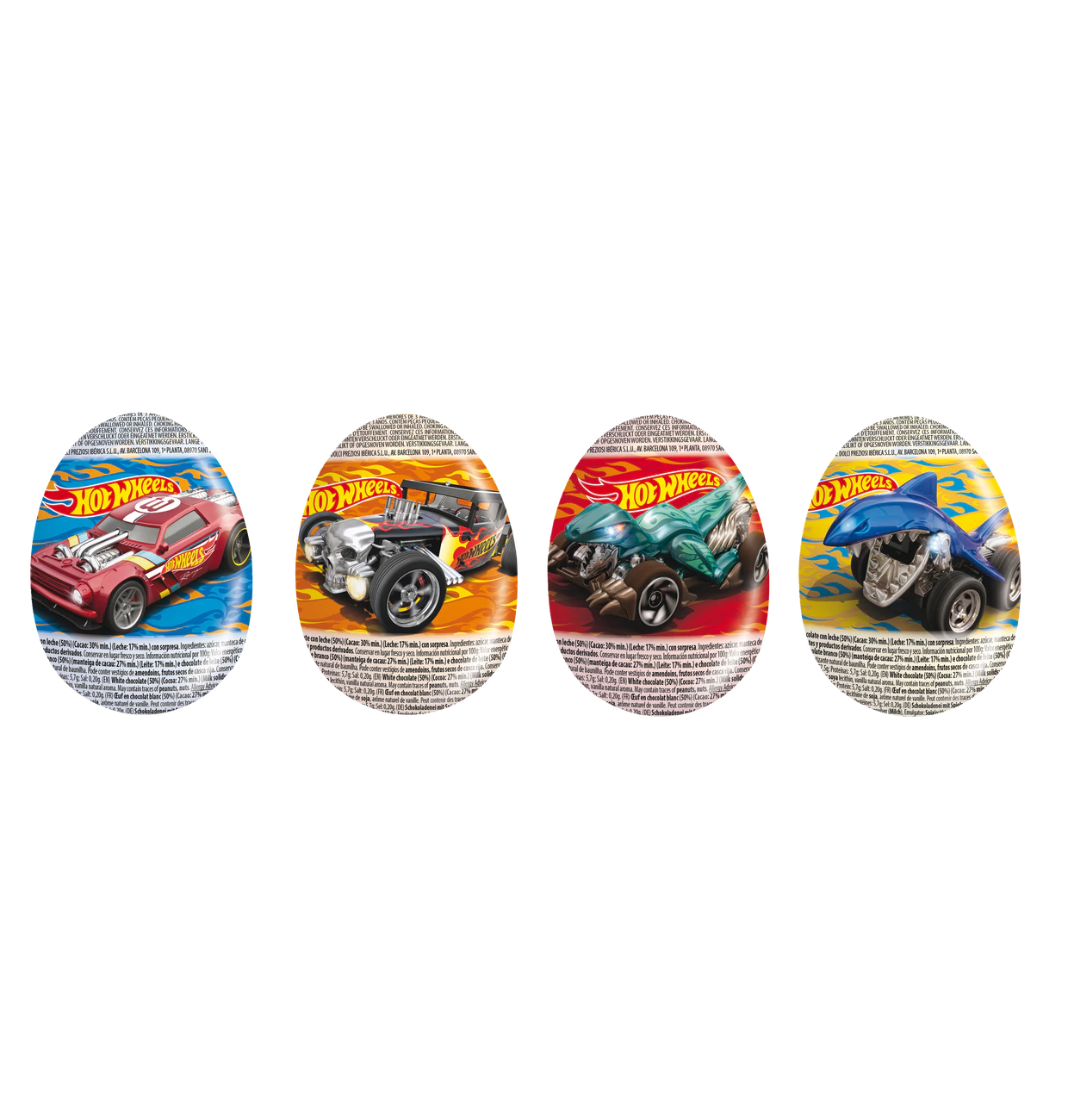 Löffel-Ei Überraschungsei Hot Wheels 17,5g 1 Stück