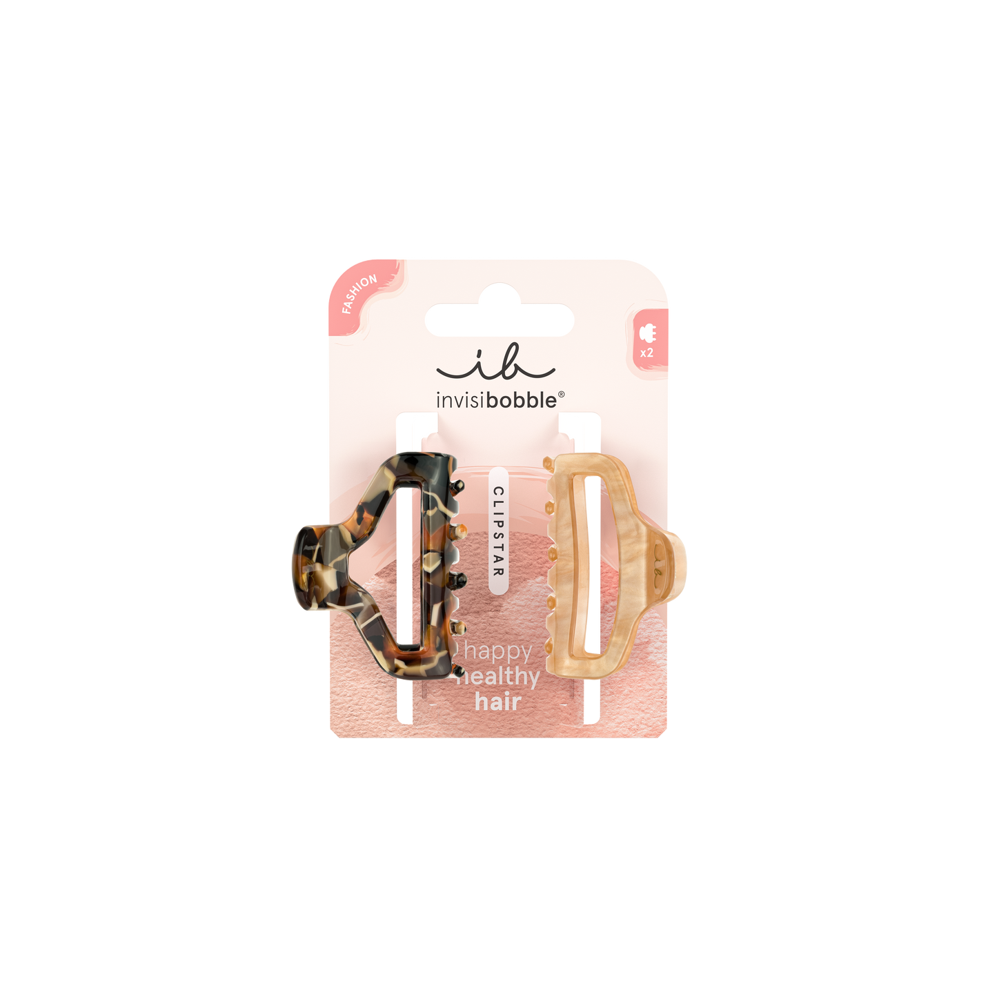 INVISIBOBBLE INVISIBOBBLE Clipstar M Haarklammer Golden Roar 2 Stück Kosmetik