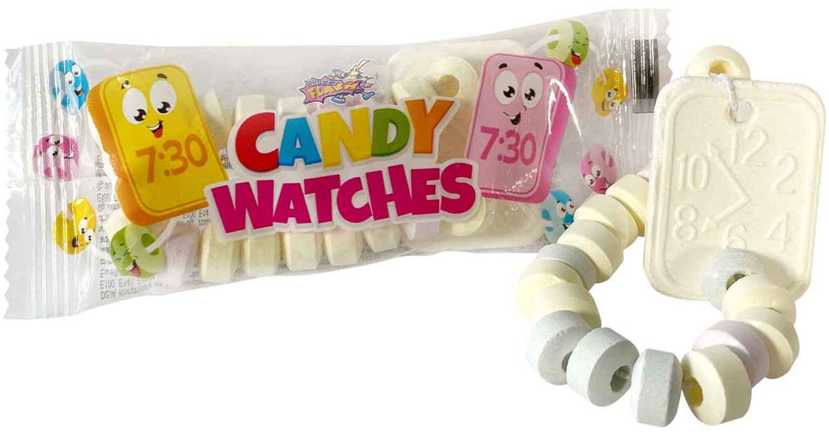 Sweet Flash Candy Watch 13,5g Armbanduhr aus Hartkaramellen