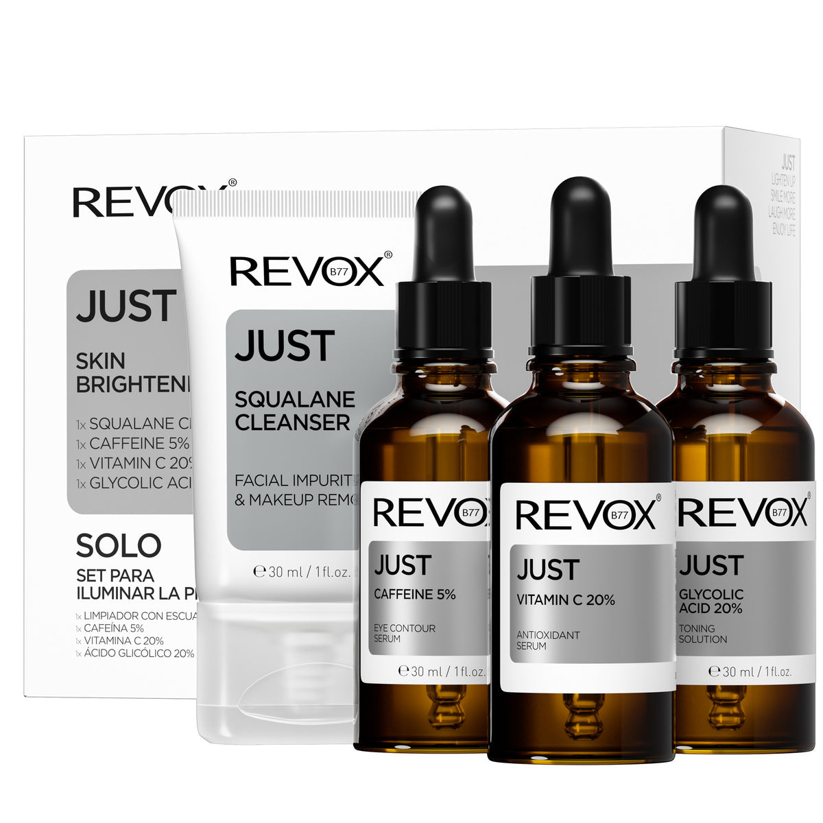 Revox Just Skin Brightening Lote 4 Piezas
