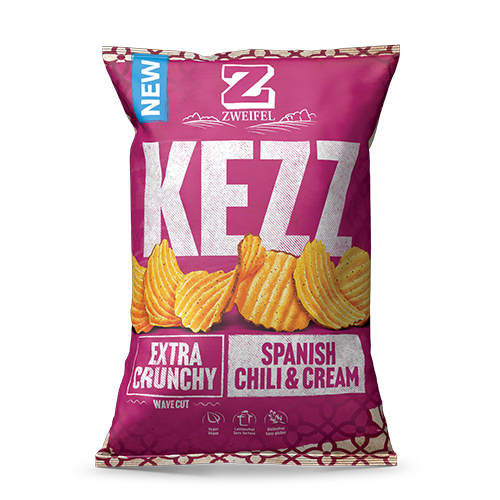 Zweifel KEZZ Extra Crunchy Chips Spanish Chili & Cream