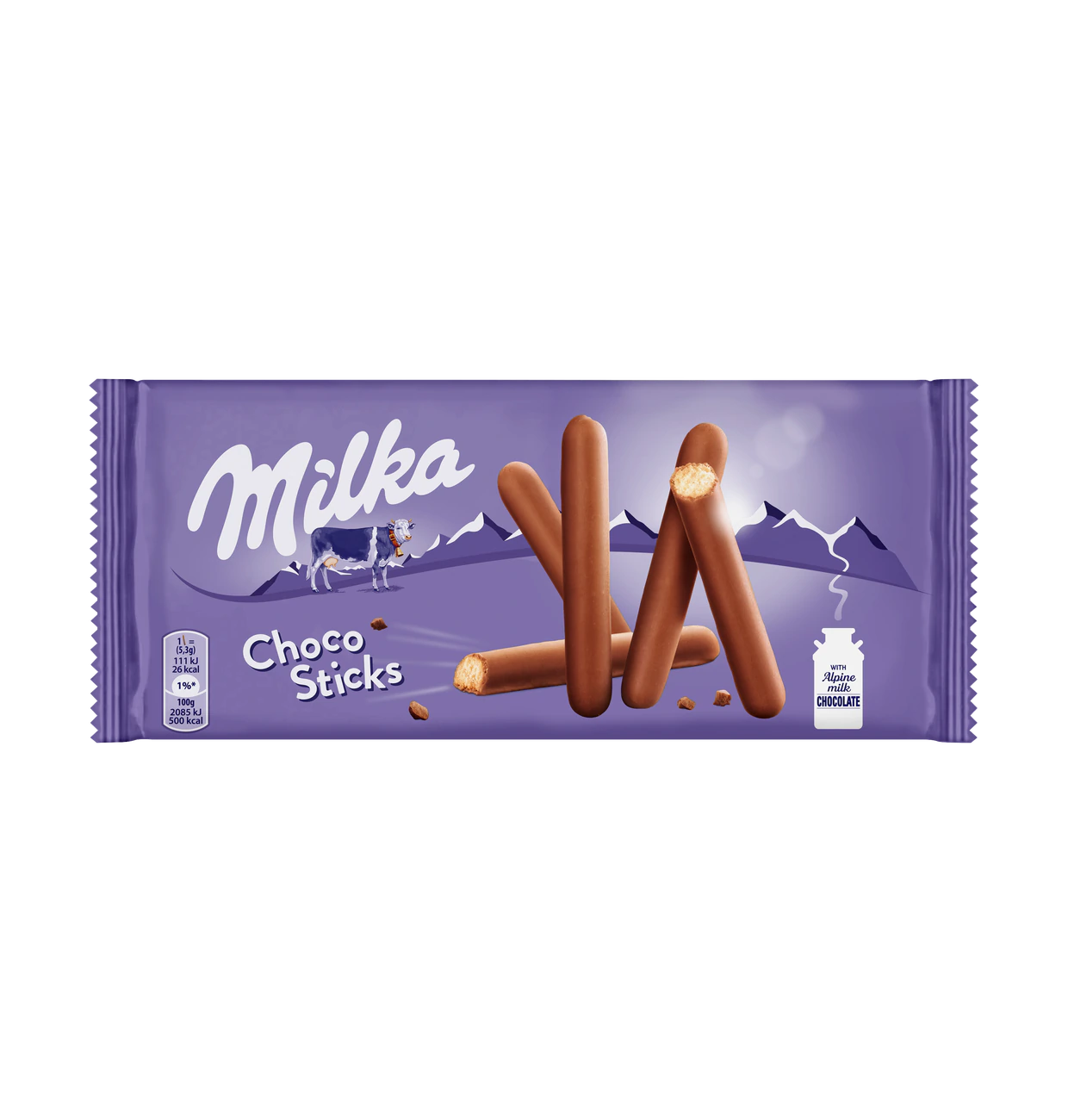 Keks-Sticks mit Milchschokolade Choco Sticks 112g