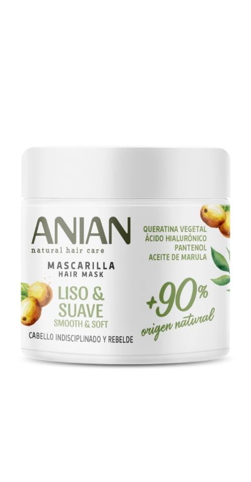 ANIAN ANIAN Liso y Suave Mascarilla Queratina Vegetal 350 ml Haarpflege Kosmetik