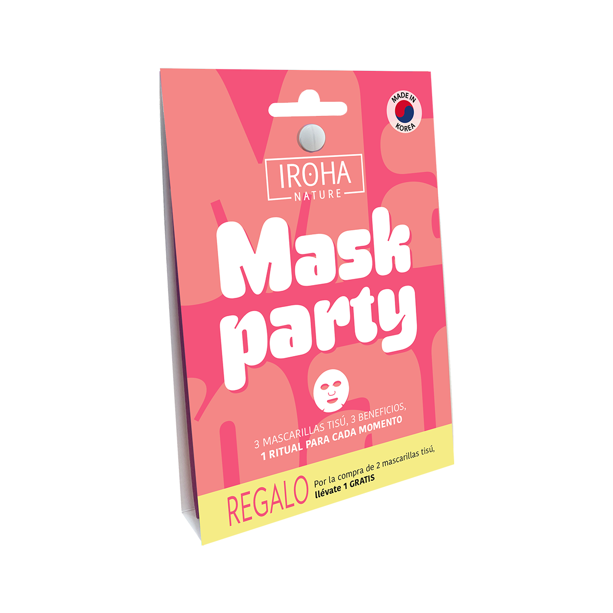 IROHA NATURE IROHA NATURE Mask Party Set 3-teilig Kosmetikmaske Geschenkbox