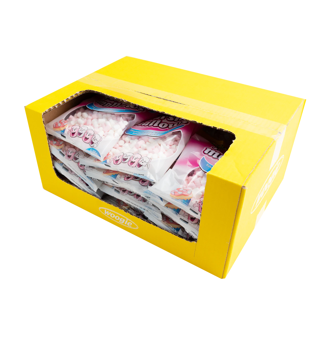 Woogie Mini Marshmallows Pink & Weiß 100g