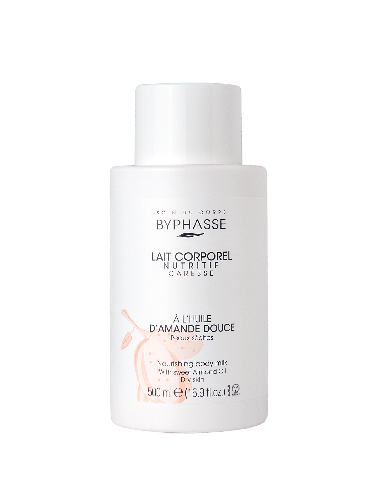 BYPHASSE BYPHASSE Leche Corporal Nutritiva mit Mandelöl 500 ml Körpermilch Kosmetik