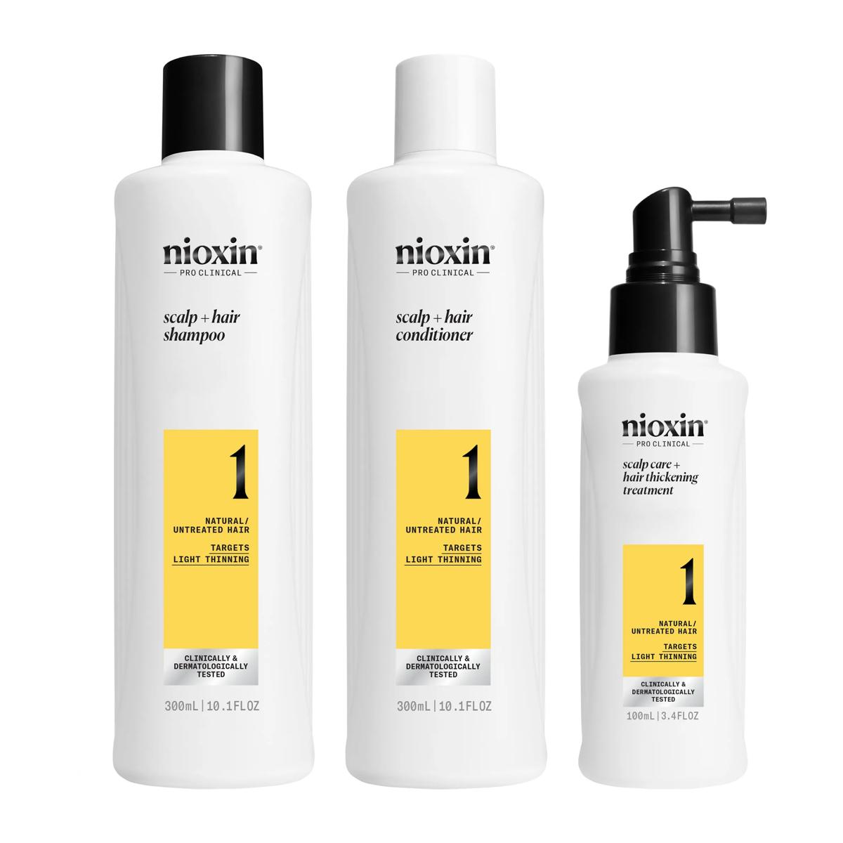 NIOXIN NIOXIN Sistema 1 Shampoo für natürliches Haar mit leichtem Schwund 1000 ml Kosmetik