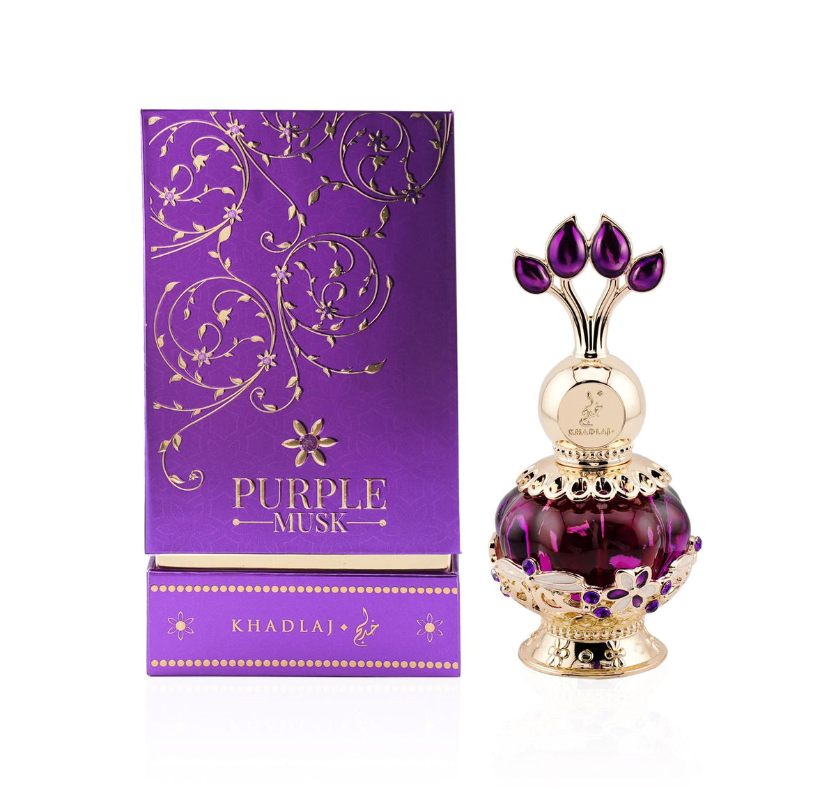 KHADLAJ PERFUMES Purple Musk Concentrated Oil Perfume 20 ml