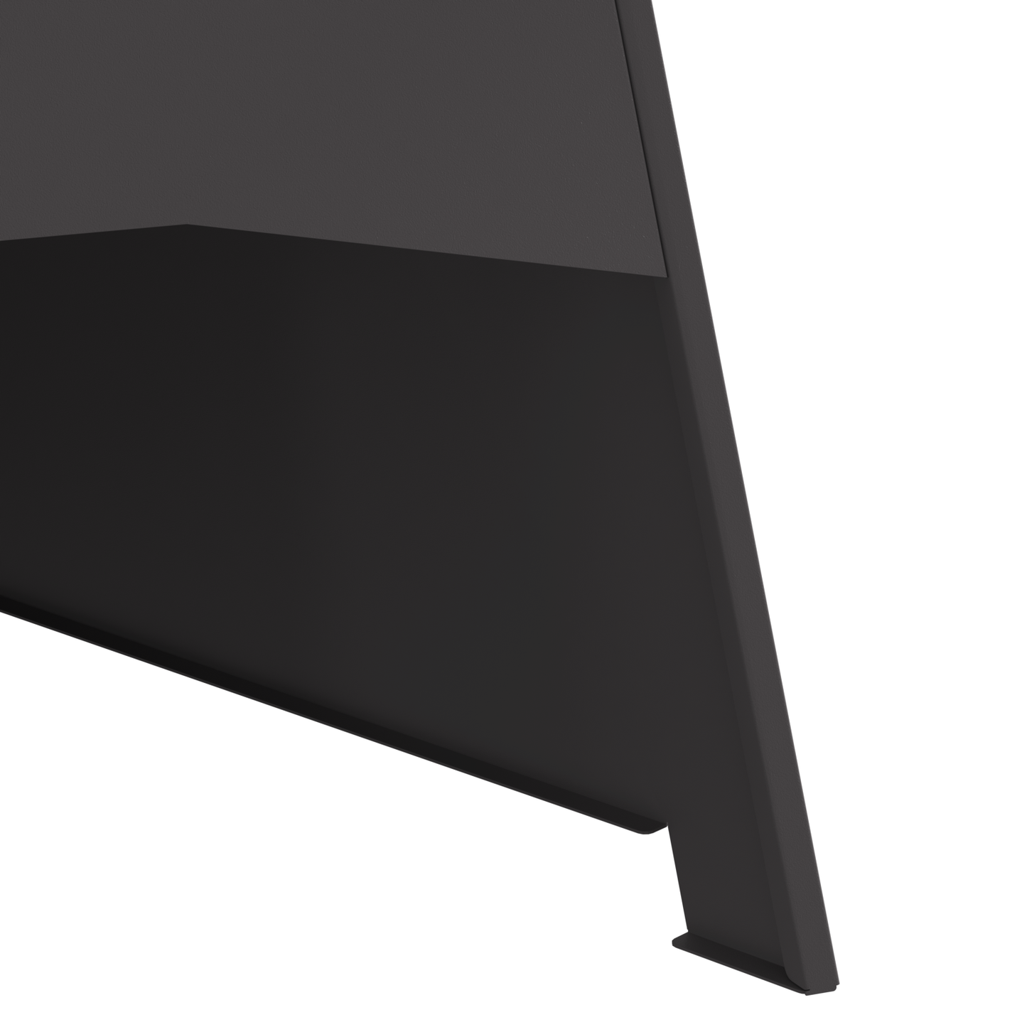 Feuerstelle Pyramid Schwarz 50X45X95 Cm Stahl