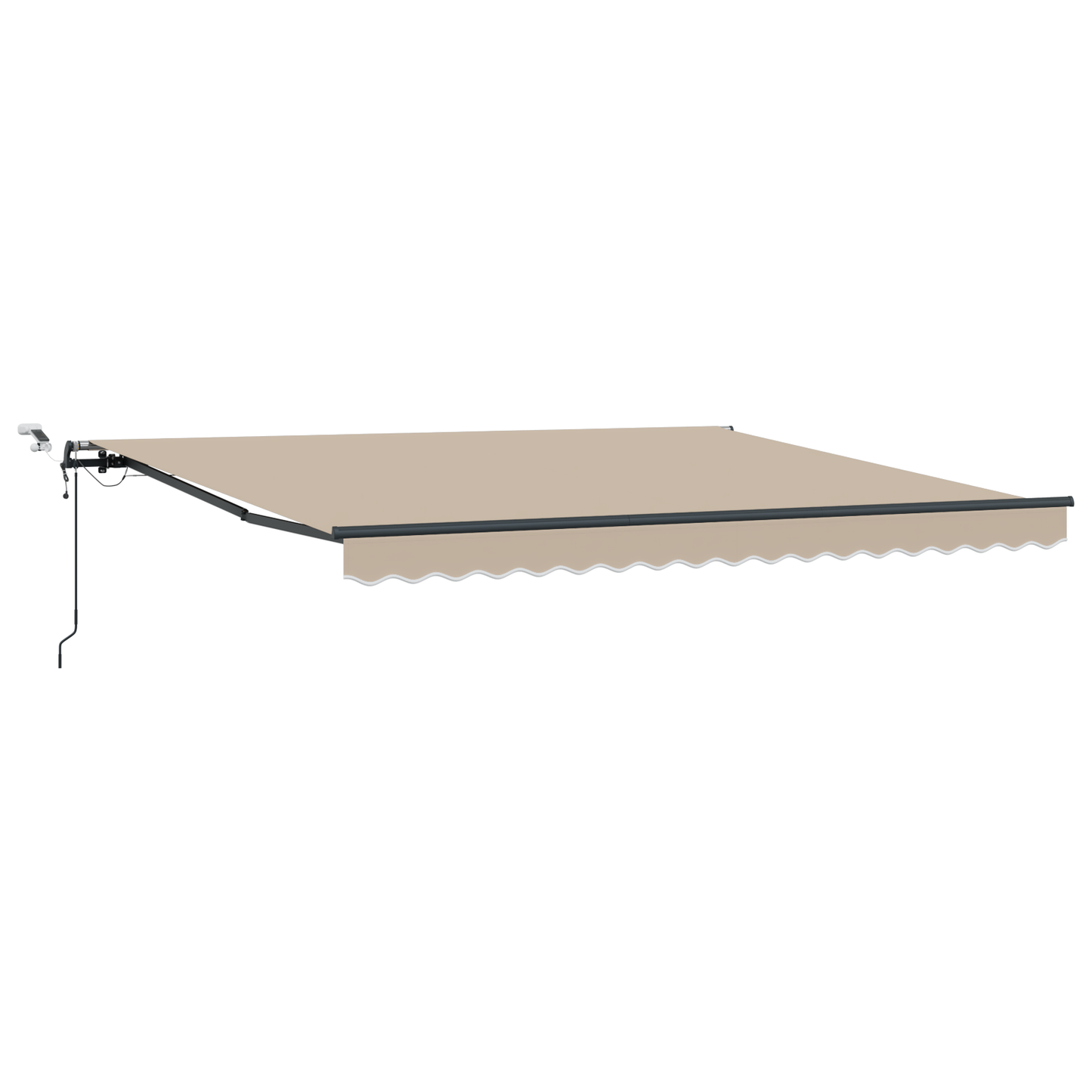 Automatische Einziehbare Markise Mit Led Beige