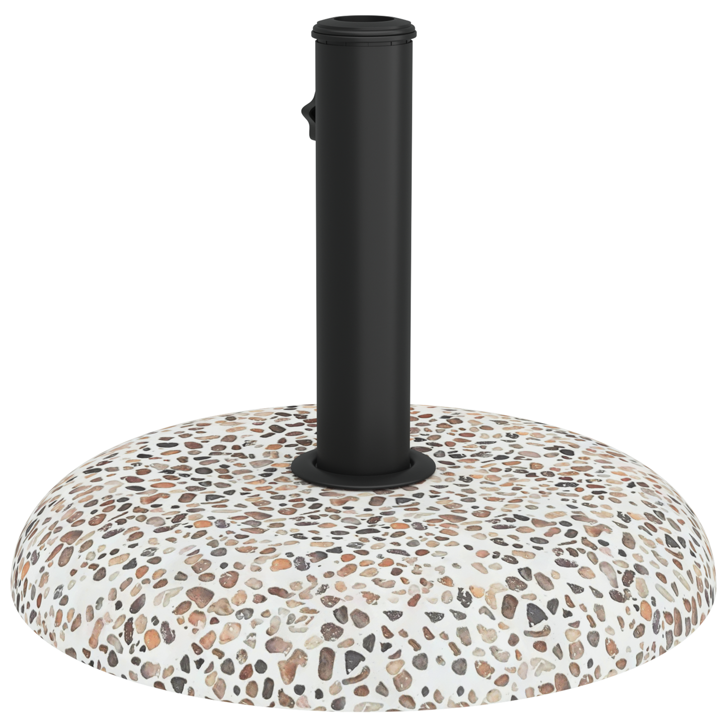 Schirmständer Für 37/42/52/58Mm Stangen Mehrfarbiger Beton 20 Kg