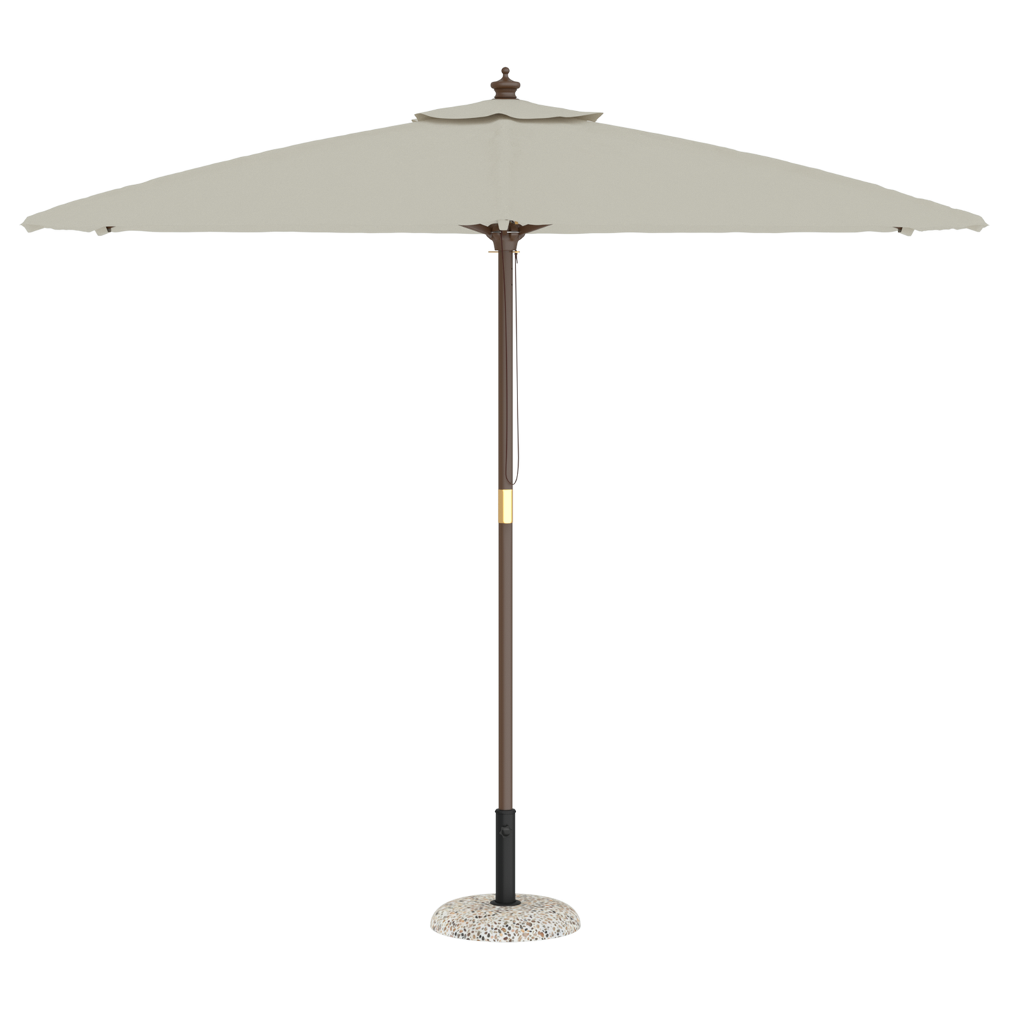 Schirmständer Für 37/42/52/58Mm Stangen Mehrfarbiger Beton 20 Kg