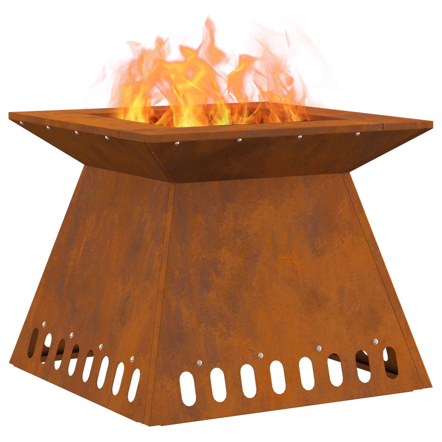 Feuerstelle Wetterstahl