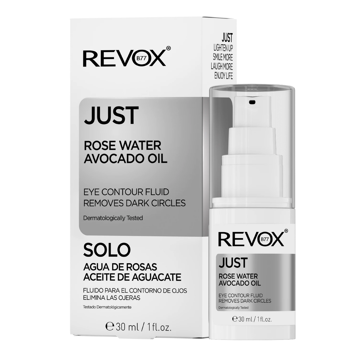 REVOX REVOX Just Rose Water Avocado Oil Fluid 30 ml Gesichtspflege Fluid Kosmetik