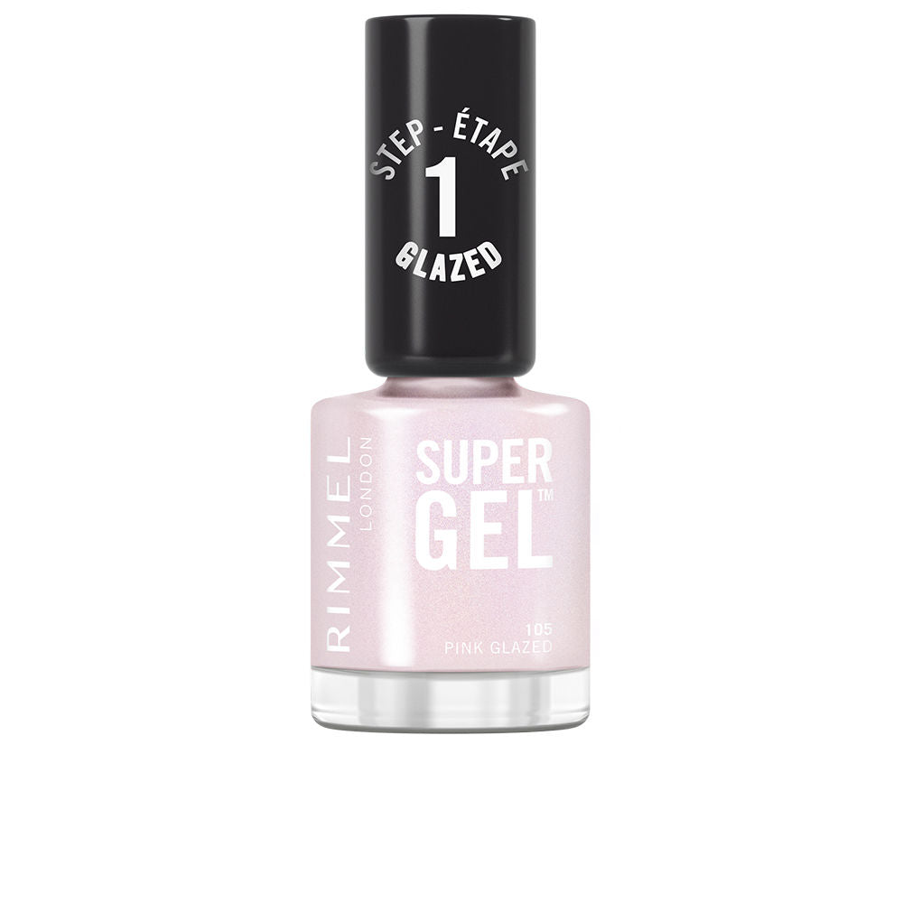 Rimmel London Super Gel Esmalte De Uñas 105-Pink Glazed 12ml