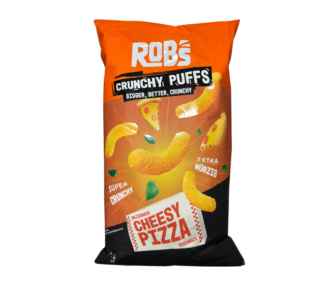 ROB's Crunchy Puffs Cheesy Pizza 130g