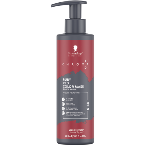 Schwarzkopf Chroma Id Bonding Color Mask 6-88-Rojo Rubi 300ml
