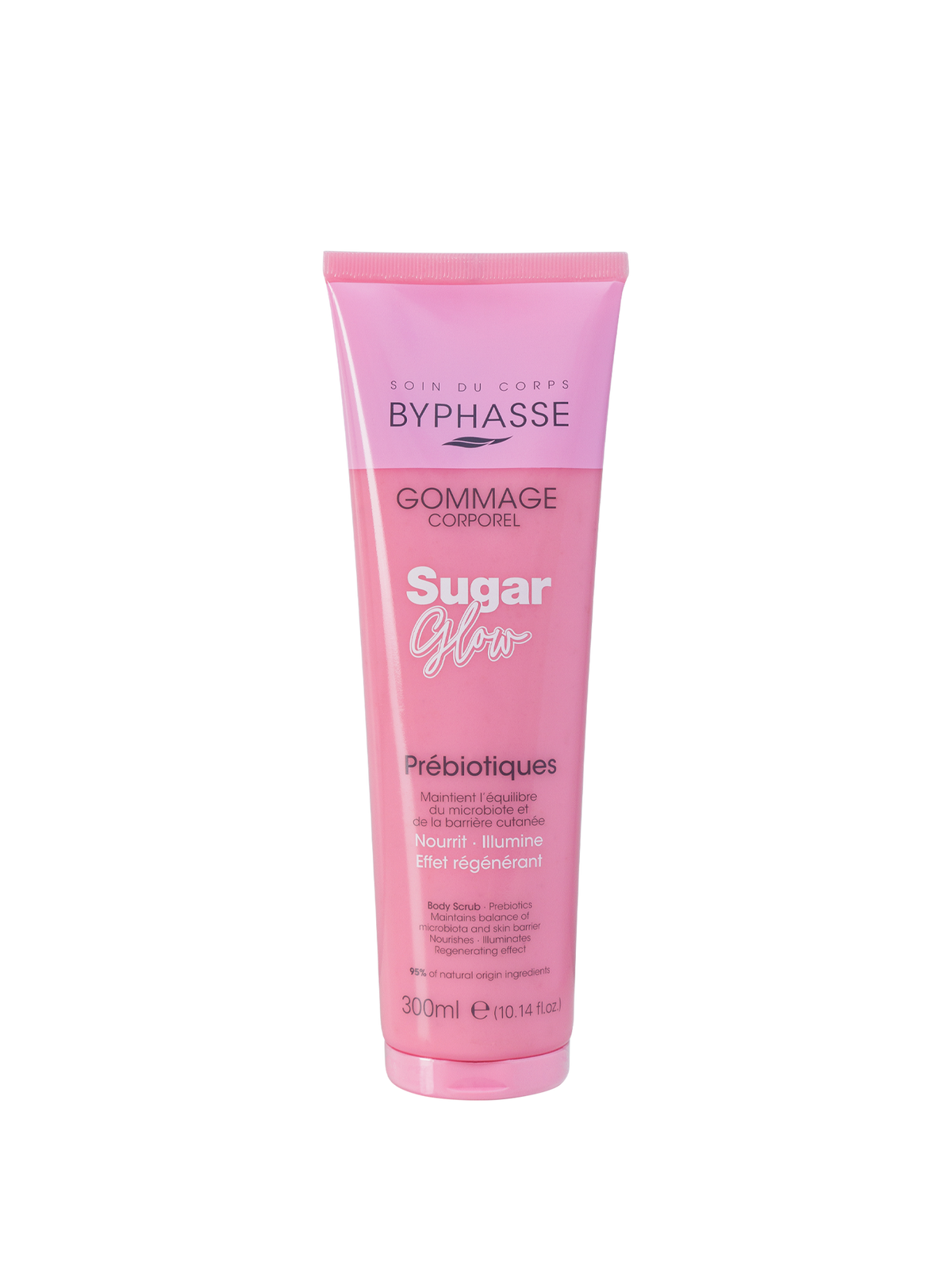 BYPHASSE Sugar Glow Exfoliante Corporal Prebiótico 300 ml