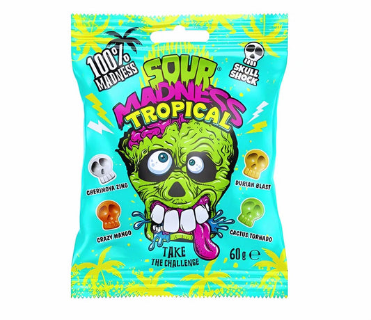 Sour Madness Tropical 60g - Candyshop.ch