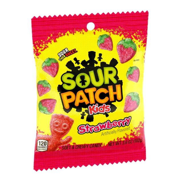 Sour Patch Strawberry 102g