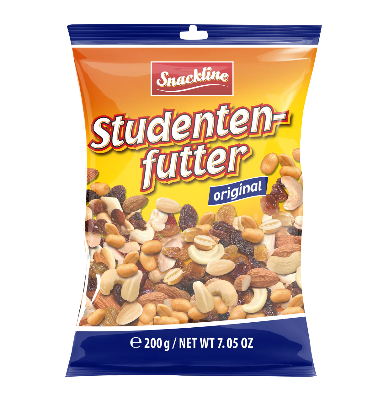 Snackline Studentenfutter 200g mit extra hohem Nussanteil