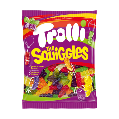 Trolli The Squiggles 1Kg Fruchtgummi Big Packung