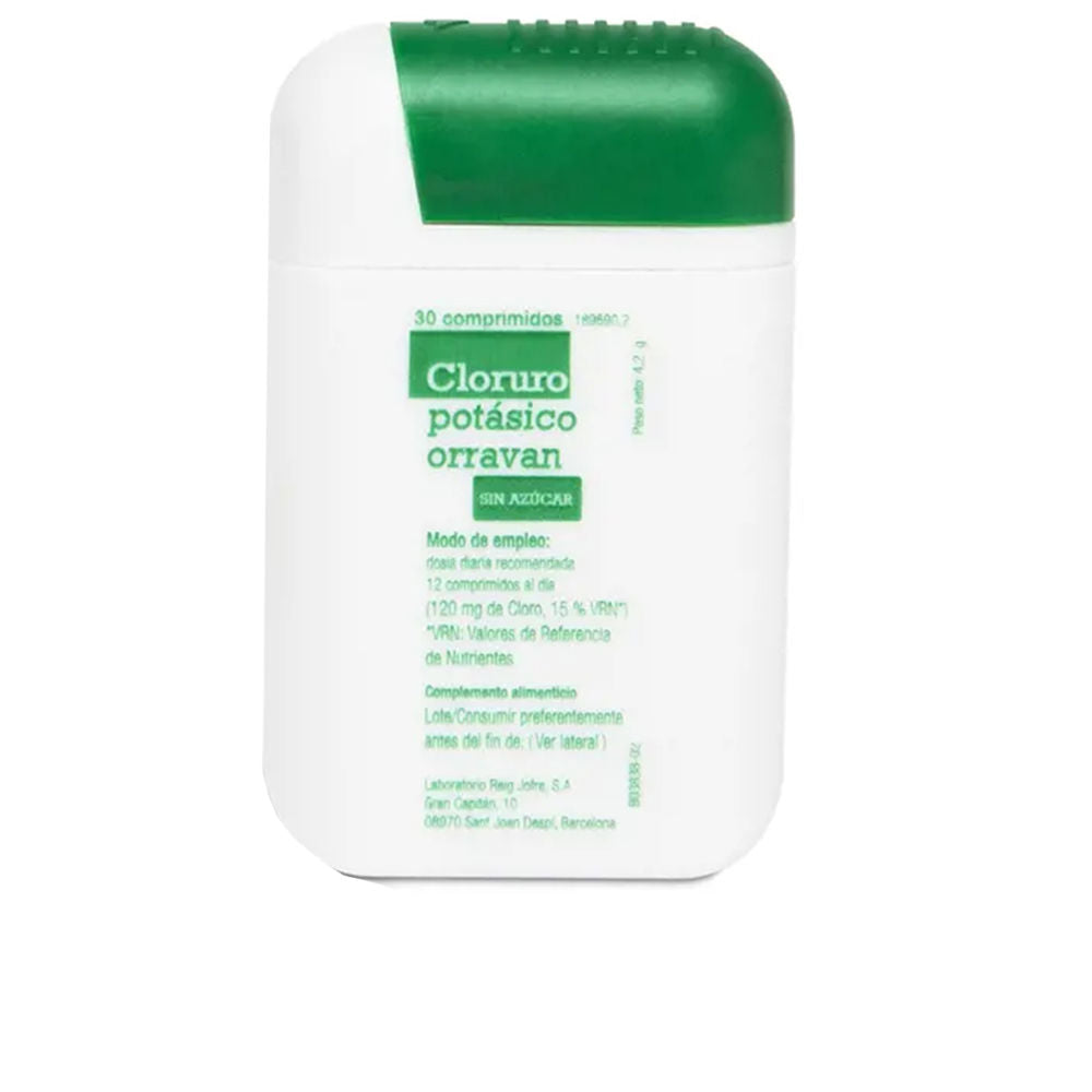 Sugar-free potassium chloride, 30 tablets