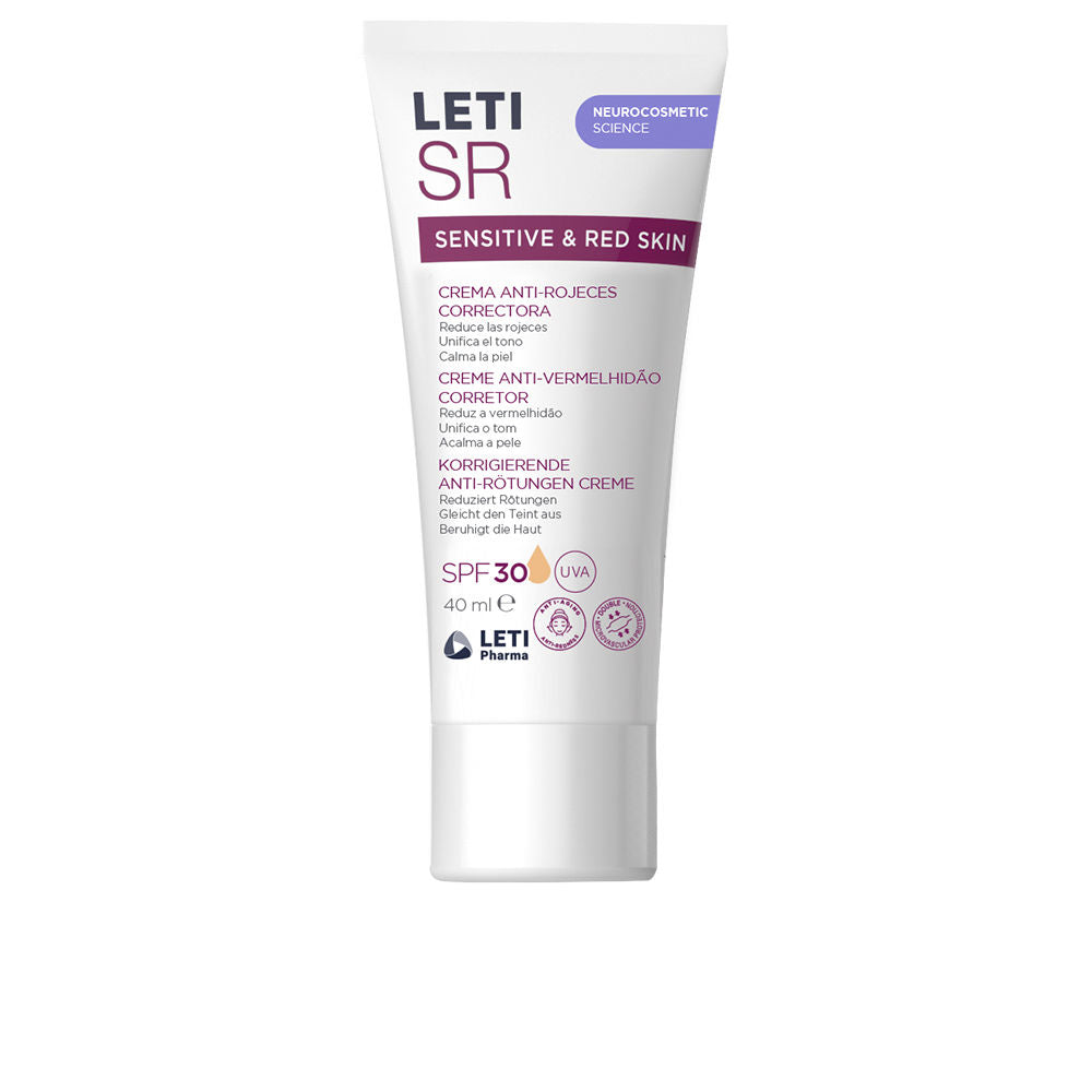 LETISR SENSITIVE & RED SKIN corrective anti-redness cream SPF30 40 ml