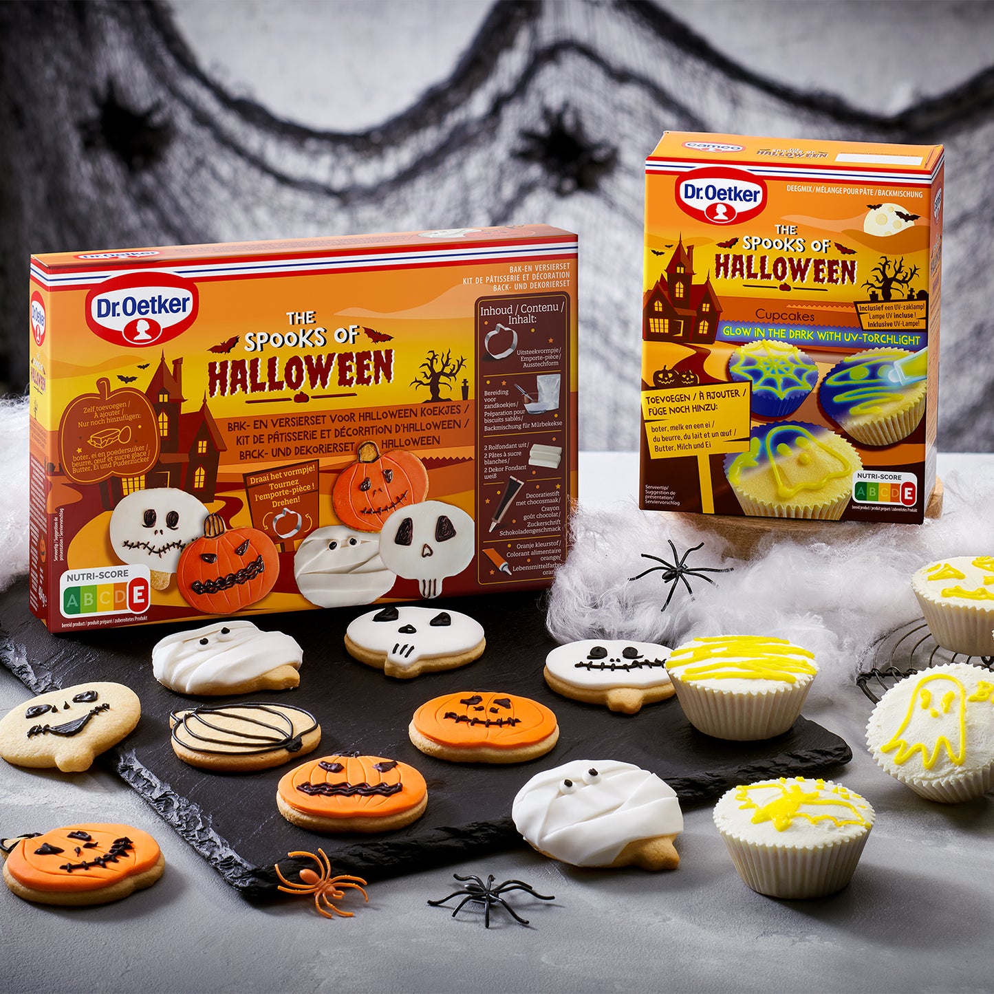 Dr. Oetker Backmischung Glow in the Dark - Cupcakes