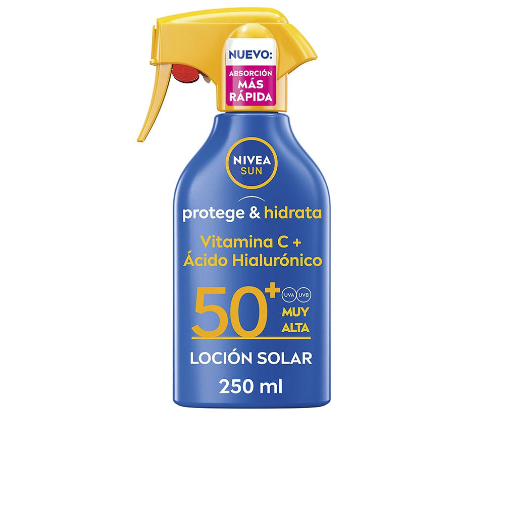 SUN PROTECTS & HYDRATES sun lotion spray SPF50+ 250 ml