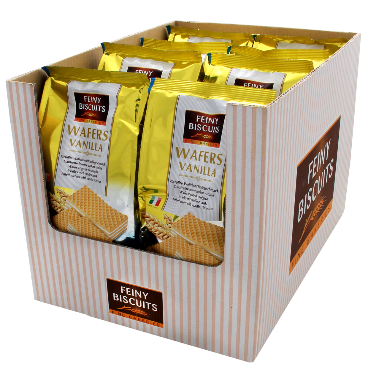 Waffeln mit Cremefüllung und Vanillegeschmack 450g