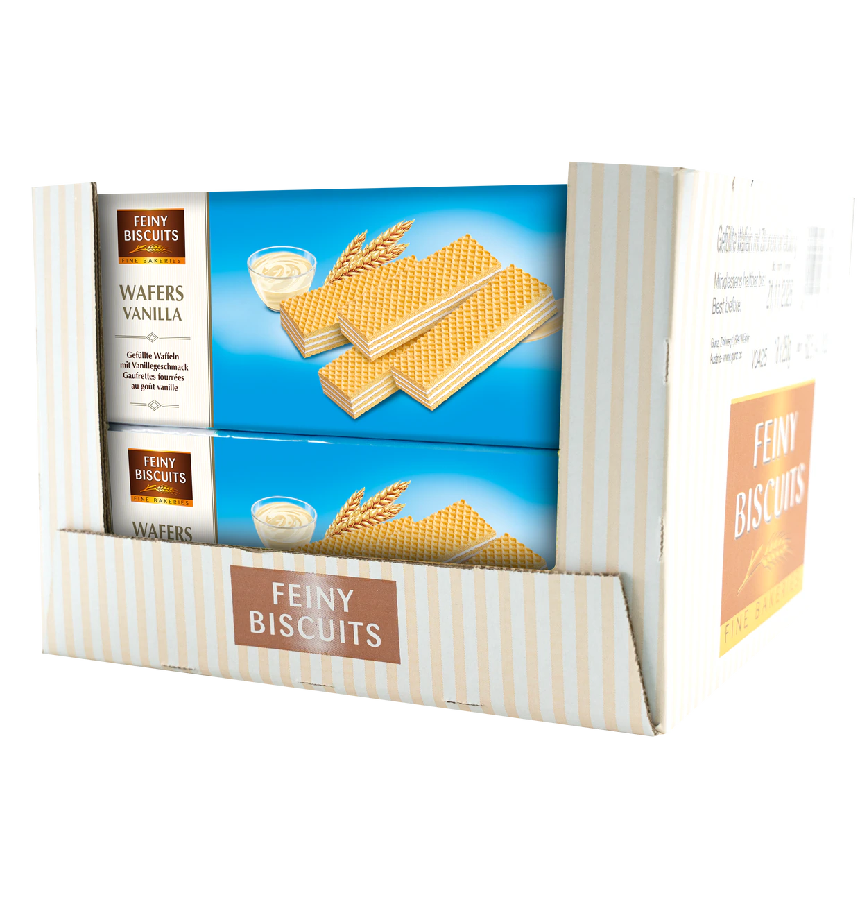 Waffeln mit Vanillecremefüllung 250g