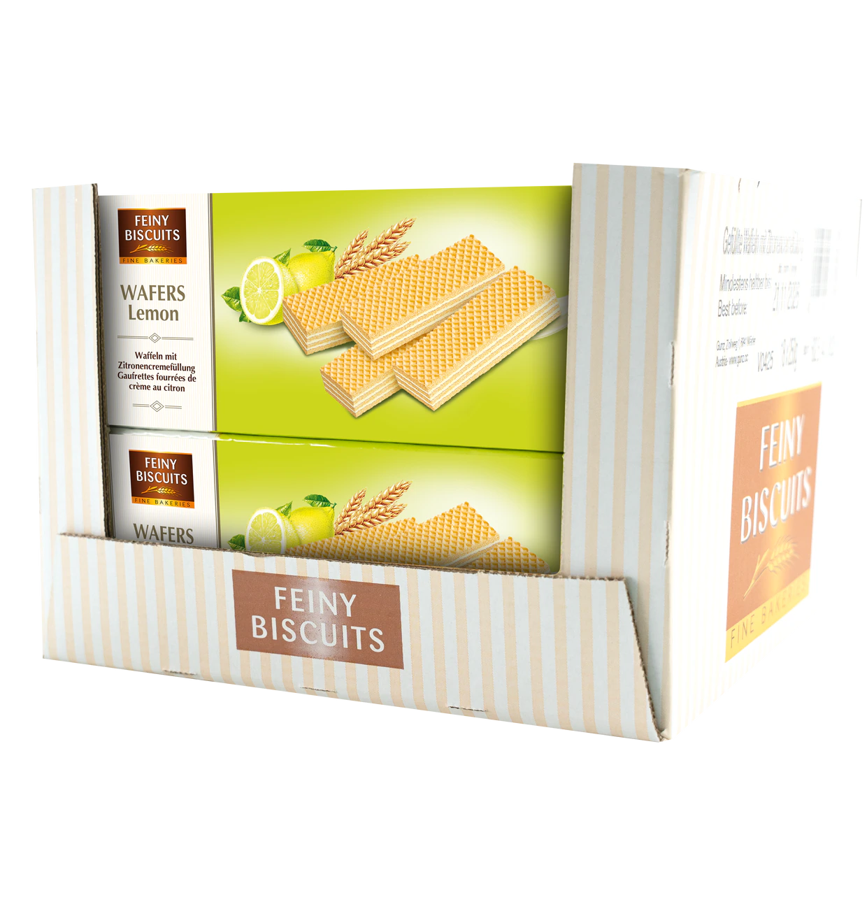 Waffeln mit Zitronencremefüllung 250g