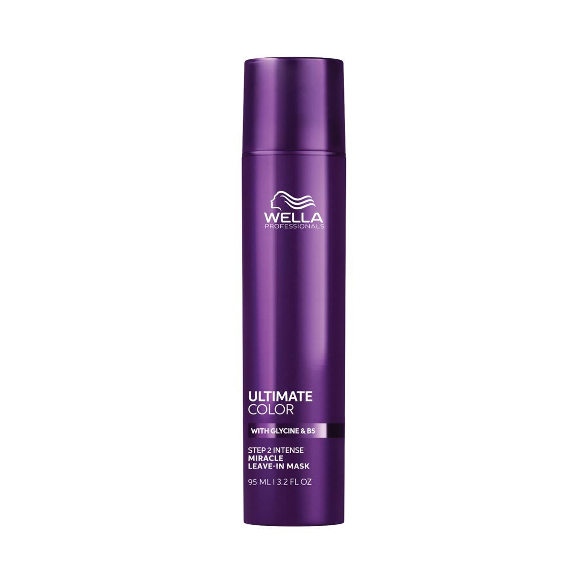 Wella Ultimate Color Miracle Leave-In Hair Mask - Brillo y Color Vibrante Para Cabello Teñido 30ml
