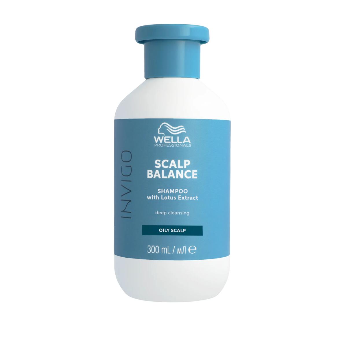 WELLA Invigo Scalp Balance Deep Cleansing Shampoo für fettige Kopfhaut 300 ml