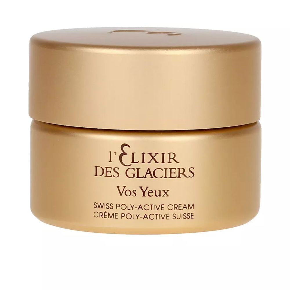 LELIXIR DES GLACIERS vos yeux crème poly-active suisse 15 ml