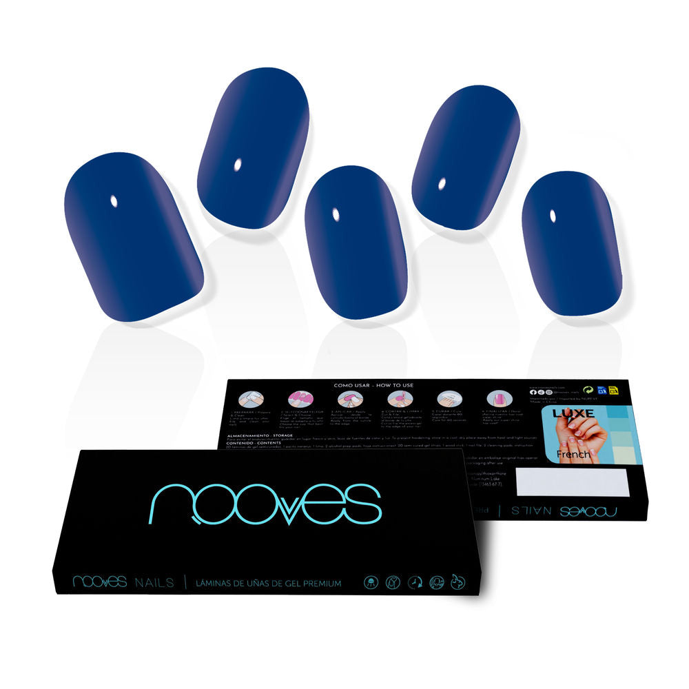 GEL NAILS eaux profondes premium luxe #solid color 20 u