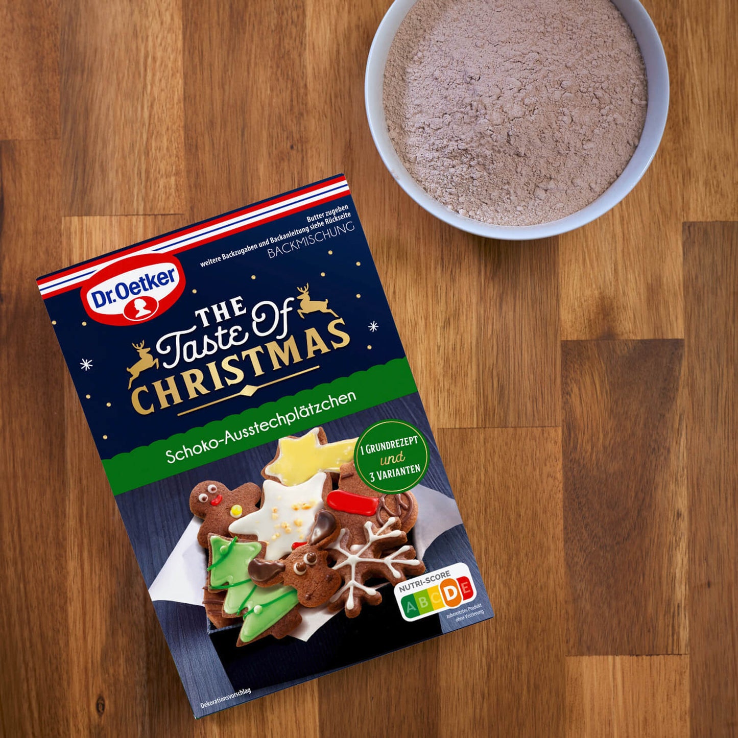Dr. Oetker Backmischung Schoko-Ausstechplätzchen