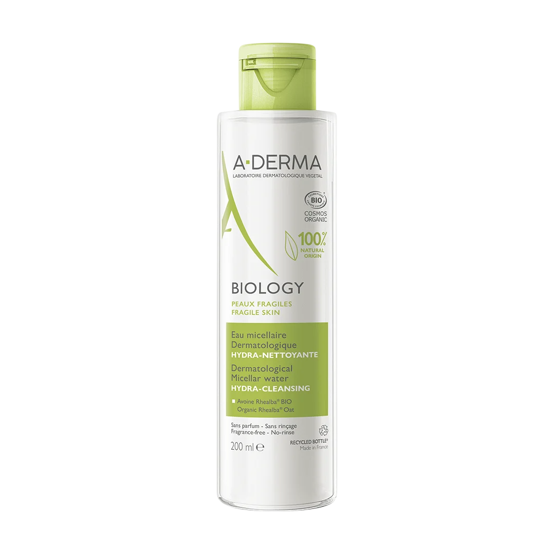 A-Derma A-Derma, Biology, Hydratisierend, Mizellenwasser, Alle Hauttypen, 200 ml Regular