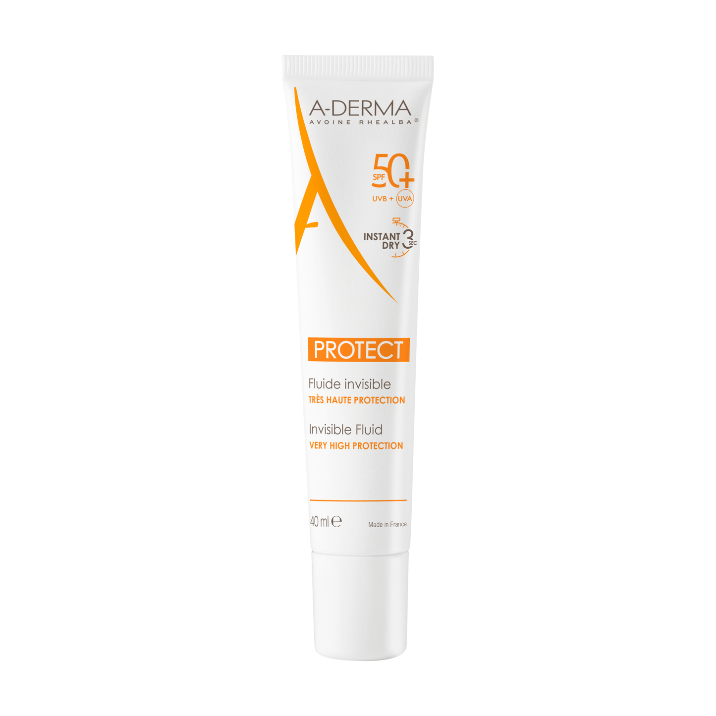 A-Derma Sonnenschutzfluid A-Derma, Protect, Hoher UV-Schutz, Sonnencreme-Fluid, 40 ml Regular