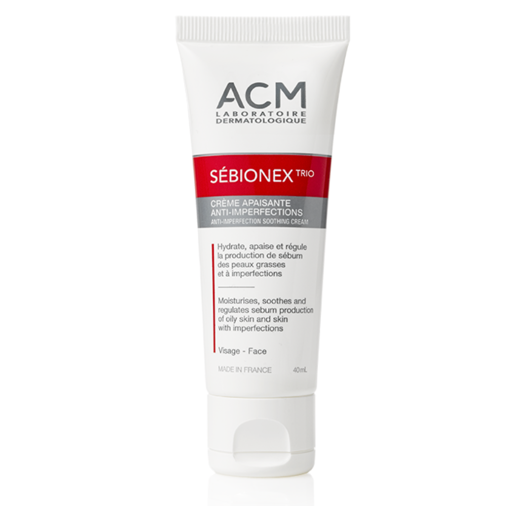 Laboratoire ACM Laboratoire ACM, Sebionex Trio, Gegen Unreinheiten, Sahne, Für das Gesicht, 40 ml Regular