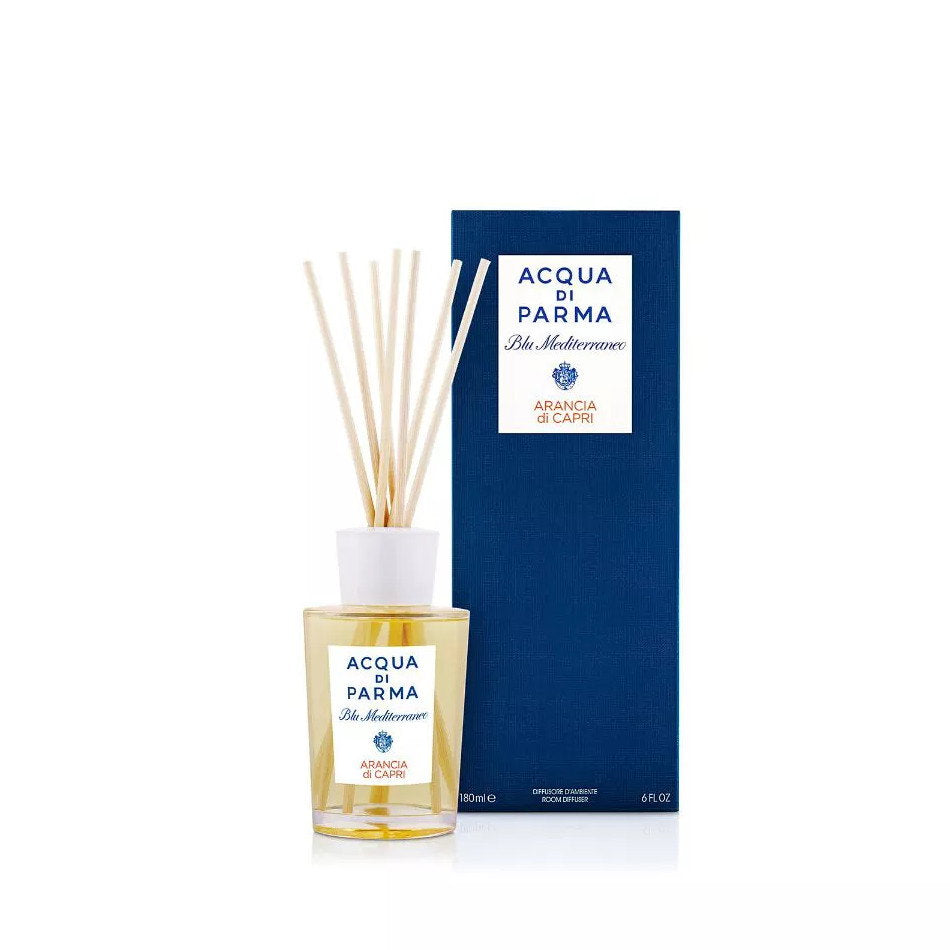 Acqua di Parma Acqua di Parma, Blu Mediterraneo Arancia di Capri, Duftstäbchen, Aroma-Rattanstäbchen-Diffusor, 180 ml Regular