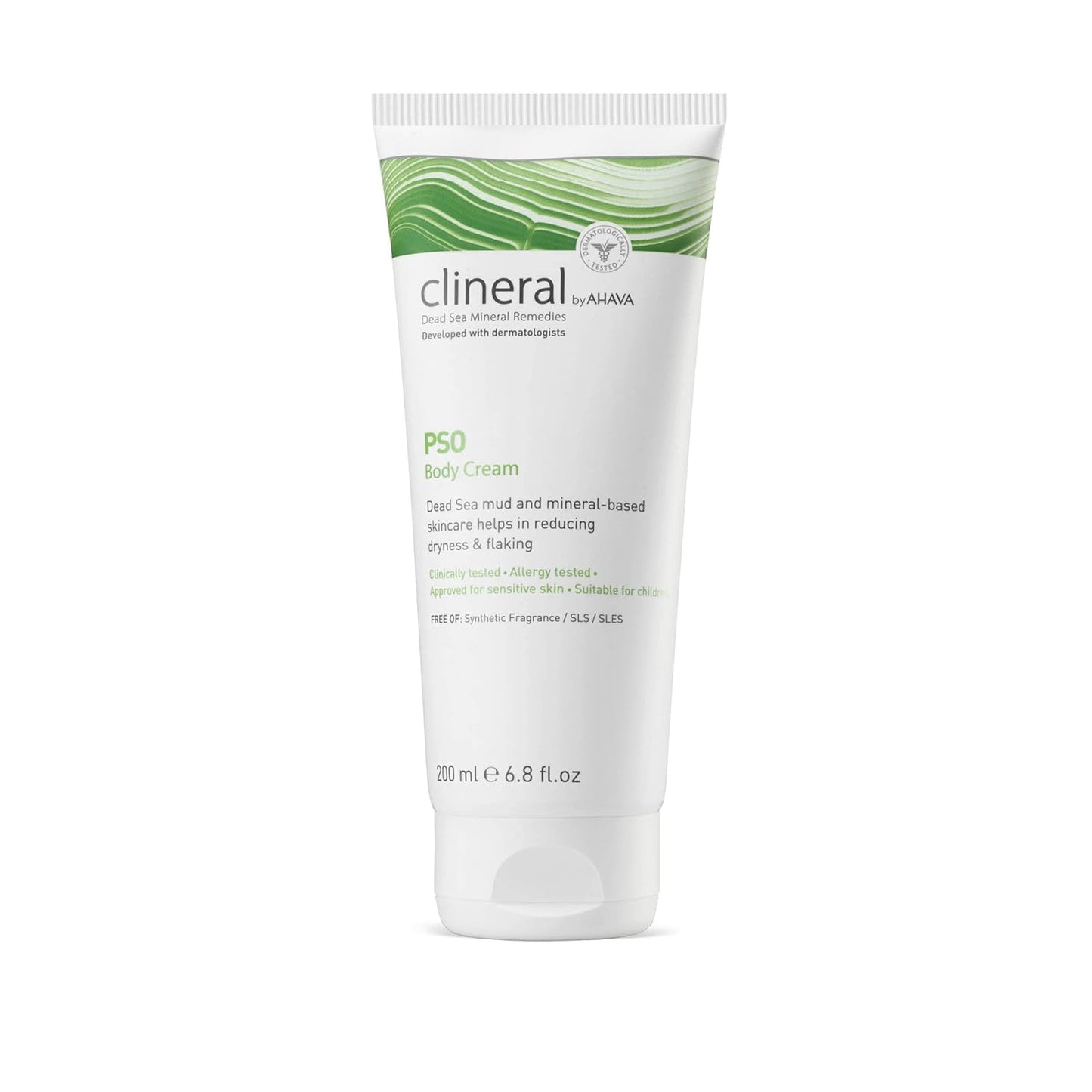 Ahava Ahava, Clineral Pso, Mineralien des Toten Meeres, Beruhigend & kühlend, Körpercreme, Körper, 200 ml Regular